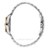 BEVERLY HILLS POLO CLUB BP3707X.520 Silver Gold Mother Of Pearl Dial Stainless Steel